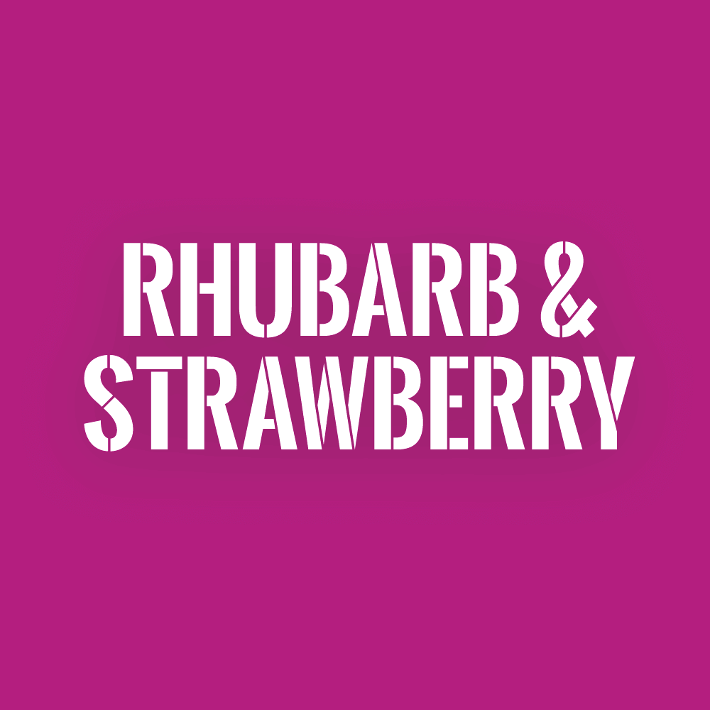 Rhubarb & strawberry 