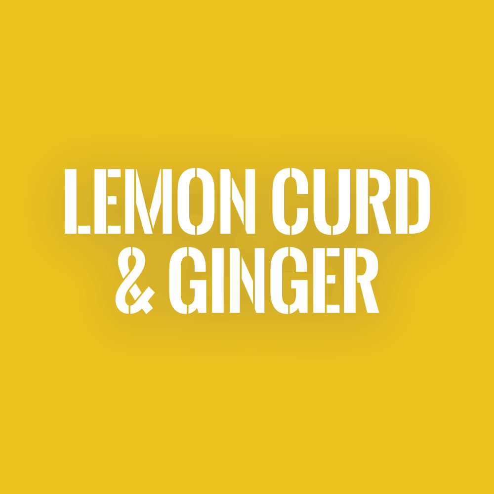  Lemon curd  & ginger 
