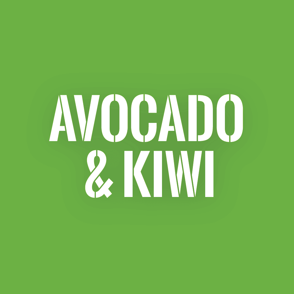  Avocado  & kiwi 