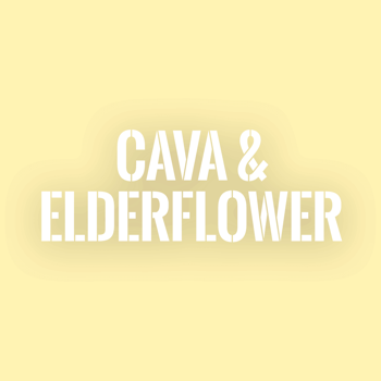  Cava & elderflower 